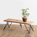 レクトスタンド W62×H20cm 花台 フラワースタンド 木製 アイアン 植木鉢 ガーデニング ウッド ディスプレイ インテリア シンプル コンソール スタンド ロースタンド