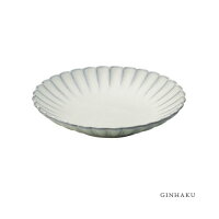 HANA花皿プレート≪Mサイズ≫Ф16cm瀬戸焼日本製小皿和食器テーブルウェア丸皿白醤油皿【あす楽対応】