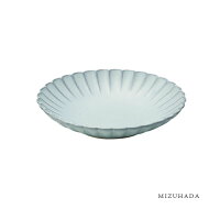 HANA花皿プレート≪Mサイズ≫Ф16cm瀬戸焼日本製小皿和食器テーブルウェア丸皿白醤油皿【あす楽対応】