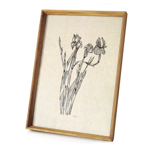 チークフレーム （A3） W31.5cm×H43.8cm ウェルカムスペース 写真 フォトフレーム フォトスタンド 木製..