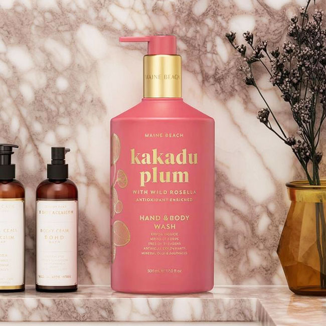 MAINE BEACH ハンド&ボディウォッシュ 「カカドゥプラム」 （500ml） マインビーチ / KAKADU PLUM ボデ..