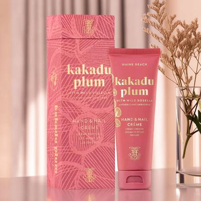 MAINE BEACH ハンド&ネイルクリーム 「カカドゥプラム」 （100ml） マインビーチ / KAKADU PLUM ハンド..