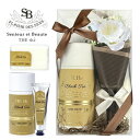 THE tea ギフトセット 『ハンドクリーム & ソープ』 コフレセット フラワーブーケ&ラッピング&カード付き 「Senteur et Beaute/ サン...