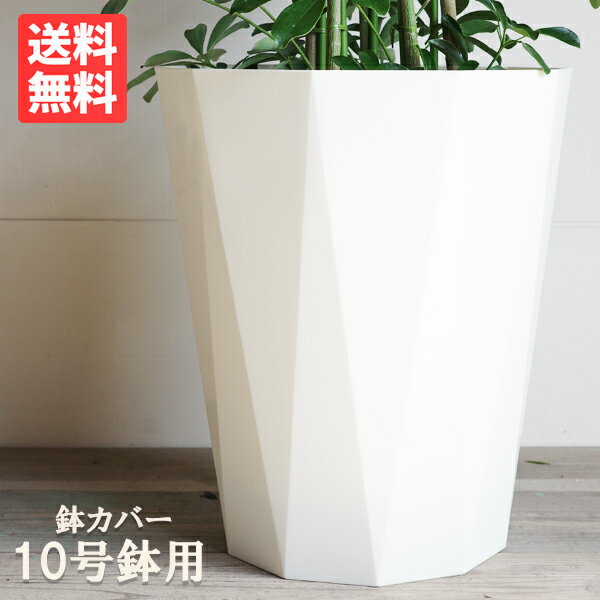楽天市場】鉢カバー 10号(カラーホワイト)(植木鉢 楽天市場】鉢カバー 10号(カラーホワイト)(植木鉢