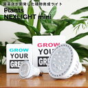 観葉植物 育成ライト ミニ 正規取扱い店 ホワイト WHITE PLANTS NEXLIGHT mini PAR16 5w 1点 植物育成ライト LED 室内ライト 新商品 ライト 省エネ 育成 E17 PlantsNEXLIGHT プランツネクスライト ネクスライト 送料無料 1