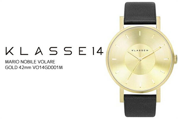KLASSE14 腕時計 KLASSE14 クラスフォーティーン 腕時計 メンズ 42mm 革ベルト レザー VOLARE MENS ウォッチ