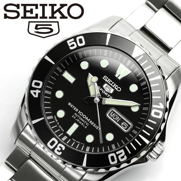 【SEIKO5 SPORTS/セイコー5 スポーツ】 腕時計 ウォッチ 自動巻き メンズ SNZF1 ...