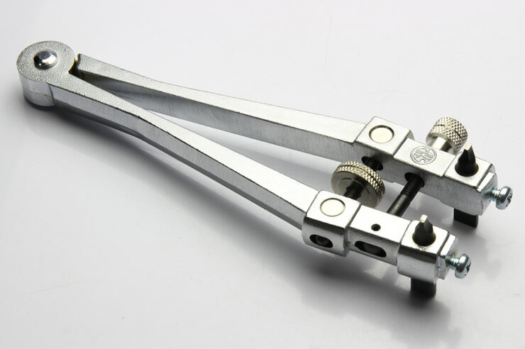 時計工具 明工舎 MKS NO.19400 側開器 ケースオープナー 裏蓋開け器 2点式V型オープナー