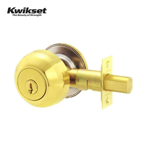 Kwikset 980 デットロックセット 本締錠 キー3本付【左右勝手兼用】【クイックセット】【TITAN タイタン 互換】【輸入住宅 木製ドア 海外 外国】【送料無料】