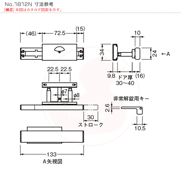 BEST ɽ���եܥ�� No.1812N �Ⳬ���� DT30��40mm�ڥ٥��� 1812-N ��Хȥ꡼��ʪ��