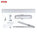 【当店限定!!毎日ポイント10倍】RYOBI ドアクローザー KJ-3P2 シルバー色 MIWA KM313P-HS2取替用【リョービ 美和タイプ部品】