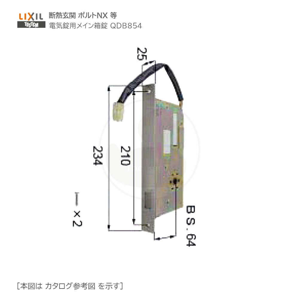 TOSTEM P[X QDB854 obNZbg64mm dCp C QDB854A BS64yLIXIL gXe eiXiz