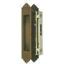 【当店限定!!毎日ポイント10倍】三協アルミ 引戸錠 PKH7027-AB-00-BR 扉厚30mm ブロンズ色 アルミサッシ 宝達 戸先内締り錠 WEST製【...