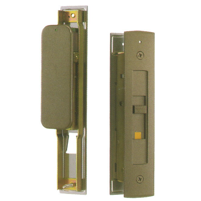 【当店限定!!毎日ポイント10倍】三協アルミ 引戸錠 KH-137 扉厚33-35mm ブロンズ色 アルミサッシ 旧秀峰 旧樹峰 召合内締り錠 MIWA製【Kシリーズ 引違錠】【三協 立山 メンテナンス部品】