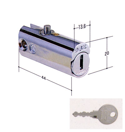 DSK オールロック 錠 KR-62 キー2本付【Kシリーズ KR62】【メンテナンス部品】