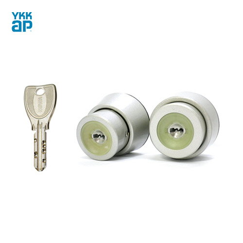 【11/27 01:59迄 全品P10倍】YKKap シリンダーセット アルミドア仕様 HHJ-0830PS キー5本付 MIWA PSシリンダー仕様 DAF ...