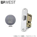 【当店限定!!毎日ポイント10倍】WEST G50-R12.5 錠ケース ロック機構無し バックセット50mm 左右勝手兼用 レバーハンドル角芯□7mm用 G5...