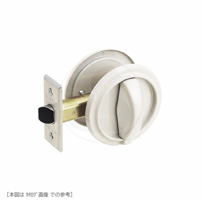 関西パネル 浴室錠 M-23 BS64mm MIWA CFSP ホワイト色系【左右勝手兼用】【M23】【美和ロック】