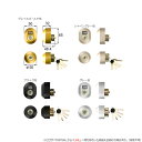 TOSTEM ドア錠セット Z-2A□-DCTC 扉厚40mm キー5本付 SHOWA WXシリンダー仕様 2個同一キー【LIXIL トステム メンテナンス部品】 1