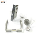 【当店限定!!毎日ポイント10倍】TOSTEM レバーハンドル ZDA230 シルバー色 扉厚33mm BS51 左右勝手兼用 玄関 把手セット GOAL TT...
