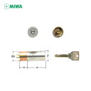 【当店限定!!毎日ポイント10倍】MIWA U9 HP-27.CY 扉厚33-36mm ST シルバー色 キー3本付 HPDタイプ用 U9シリンダー【美和ロック ミワ メンテナンス部品】