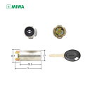 【当店限定!!毎日ポイント10倍】MIWA UR RA-J.CY 扉厚36mm ST シルバー色 キー3本付 RAタイプ用 URシリンダー【美和ロック ミワ メ...