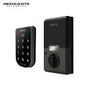 【当店限定!!毎日ポイント10倍】AEGIS GATE AG-01 取替え型 後付け電子錠 タッチパネル式暗証番号 IC認証 登録ICカードキー3枚付 ICシー...