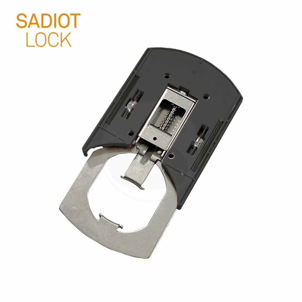 SADIOT LOCK Plate ブラック(黒) BK 専用取付けプレート(両面テープ不使用タイプ)
