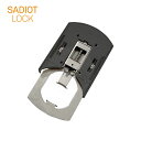 SADIOT LOCK Plate ブラック(黒) BK 専用取付けプレート(両面テープ不使用タイプ)【U-SHIN SHOWA サディオロックプレート】【ユーシンショウワ認定 サービス代行店/正規販売店】