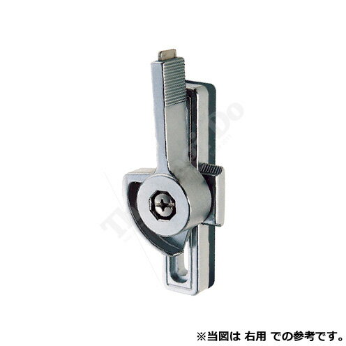 クレセント錠 KC-91 シルバー 右勝手用(大) 本体BP34mm〜63mm ロック径R20【ガード フリークレセント 300S】【Kシリーズ KC91】