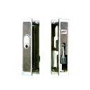 【当店限定!!毎日ポイント10倍】WEST 引戸錠 300-S0105-SC 扉厚27-31mm シルバー色 キー3本付 YKK,立山,アルコック等 アルミサッ...