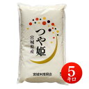 令和5年産 宮城県産つや姫 白米5kg   検査米 こめ お米 つやひめ 送料込み