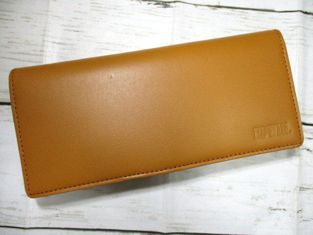 財布 メンズ 長財布 かぶせ エドウ