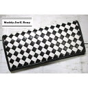 在庫限りSALE30%OFF <おまけ付き> 財布 メンズ 長財布 かぶせ 束入れ マディジャックスープ 本革 編み込み チェッカーフラッグ 毎日発送(4)