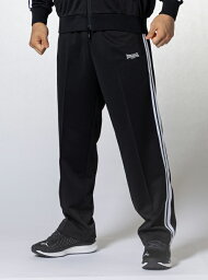 LONSDALE ロンズデール ジャージ メンズ ボトムス ダブルラインヴィンテージトラックパンツ Double Line Vintage Track Pants ブラック 黒 スポーツ 羽織り アウトドア ランニング フェス キャンプ 撥水 軽量 冷感 通気性 UVカット