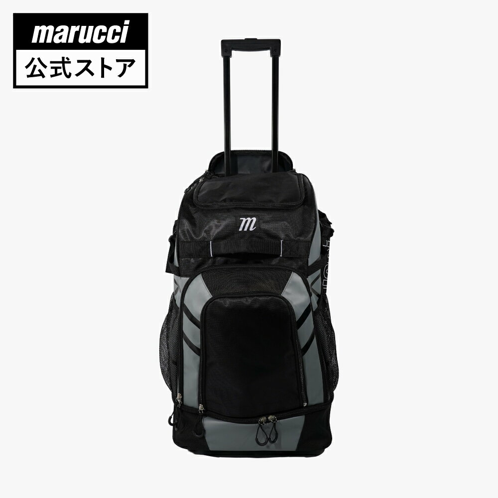 Rakuten - marucci NEW コンボイ ホイール付きバットパック 野球 バッグ ベースボール 野球用具 大容量 大型 遠征 合宿 練習 試合 部活 野球部 グリーン ブラック マルチ マルッチ マルーチ & ヴィクタス ブラック