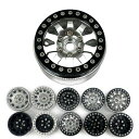 4個セット RCクローラーホイールリム 1.9インチ 1:10 六角12mm SCX10 TRX4 CC02 型番:10103