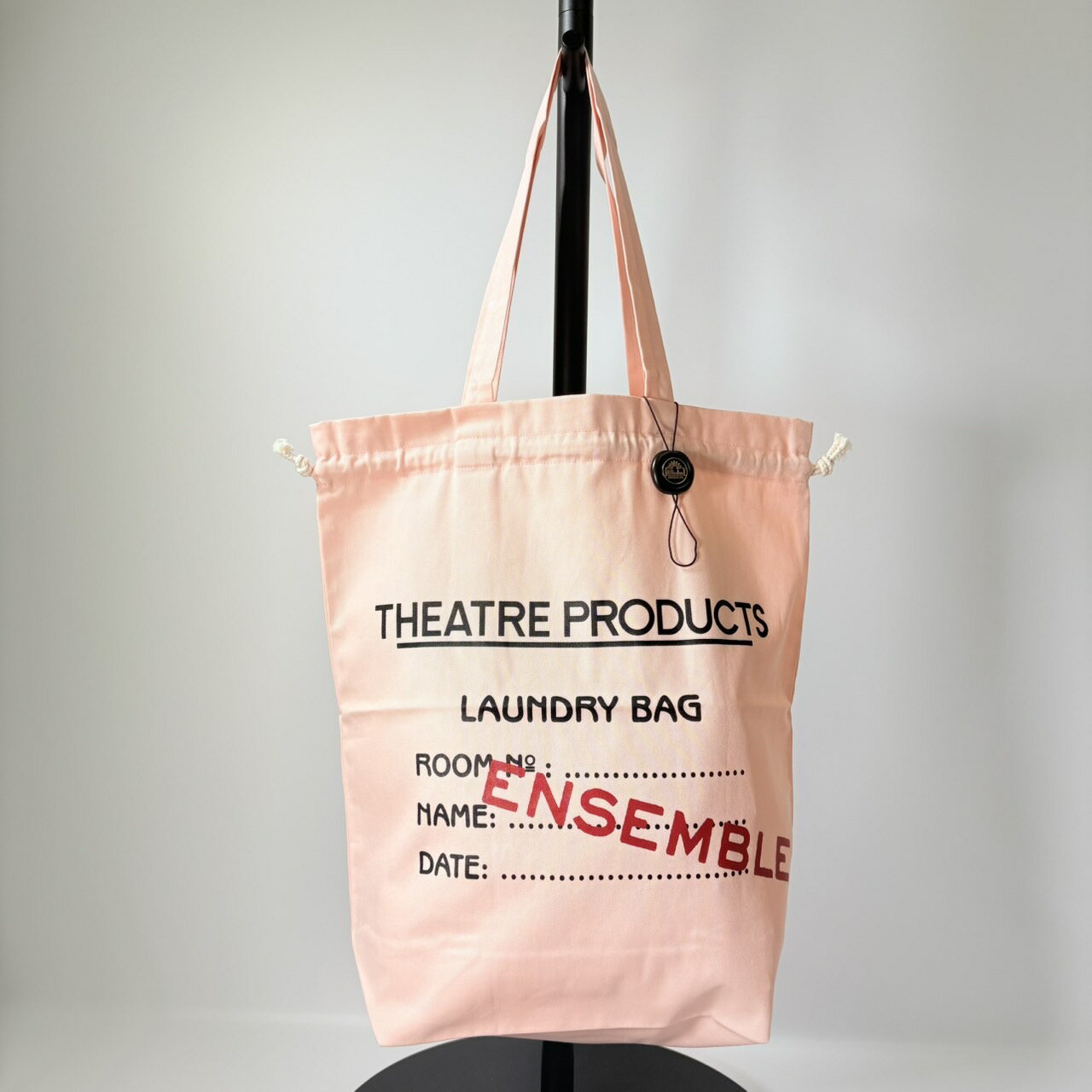 ＼ポイント5倍／THEATRE PRODUCTS シアタープロダクツ トートバッグ ランドリーバッグ コットン100％ BL191145-15-09 日本製 ピンク A4対応 マチあり
