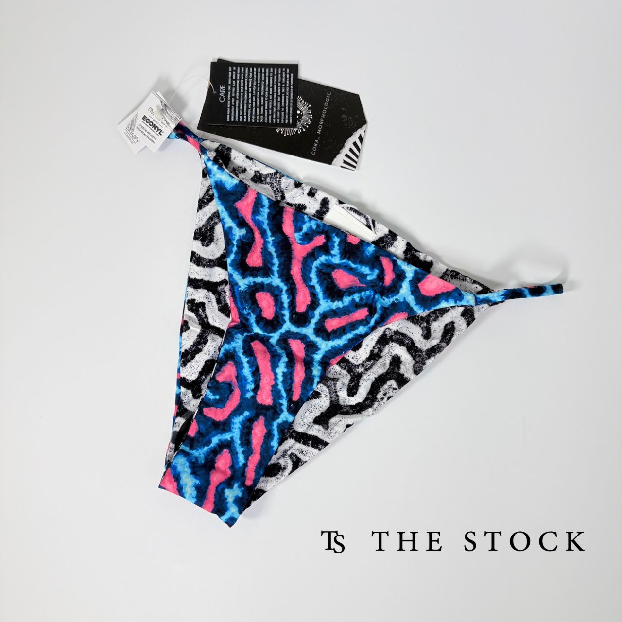 ＼お買い物マラソンpt5倍／〈アウトレット〉 VOLCOM ボルコム CORAL MORPH SKIMPY 水着 ビキニ ショーツ O2312104 MLT ブルー/ピンク/ホワイト/ブラック