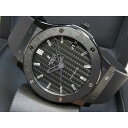 【中古】ウブロ（HUBLOT) クラシック・フュージョン ブラックマジック　45MM　カーボンダイヤ ...