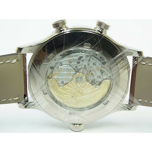 【中古】パテックフィリップ(PATEKPHILIPPE)　5524G-001　カラトラバ　パイロット　トラベルタイム 　18KWG　2018年　国内正規品　未使用品