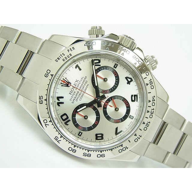 【中古】ロレックス（ROLEX）デイトナ　116509　18KWG　ホワイトアラビア　M番