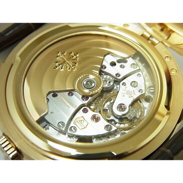 【中古】パテックフィリップ(PATEKPHILIPPE)　5227J-001　カラトラバ　ティファニーWネーム　アイボリー文字盤　18KYG　2019年　自動巻