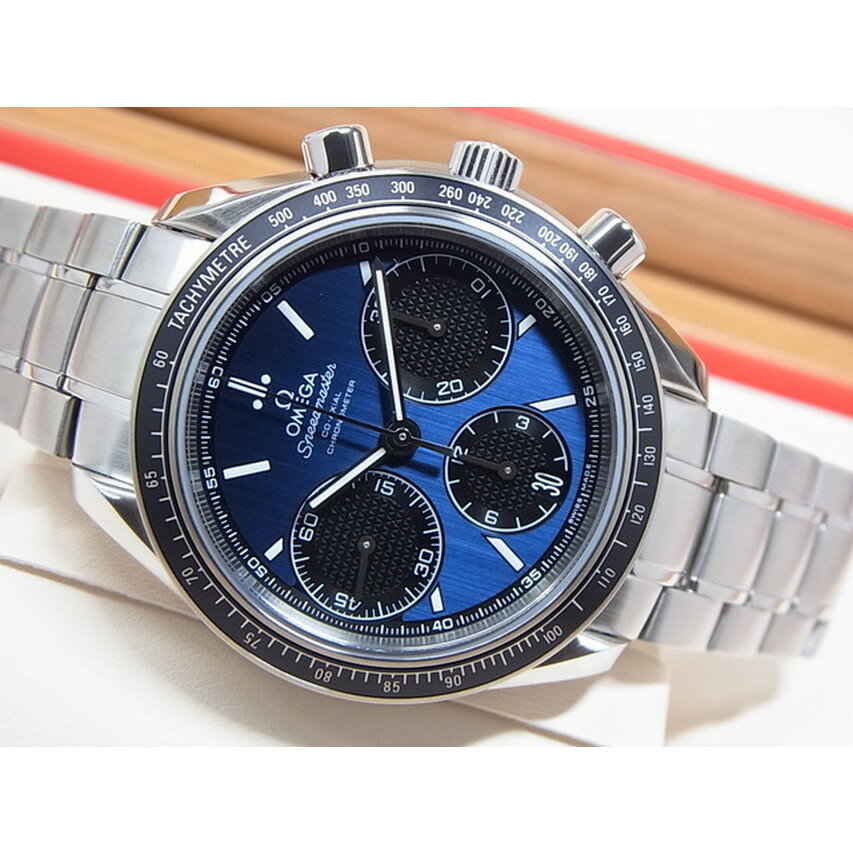 【中古】オメガ（OMEGA)　スピードマスター・レーシング　40MM　ブルー×ブラック　326.30.40.50.03.001