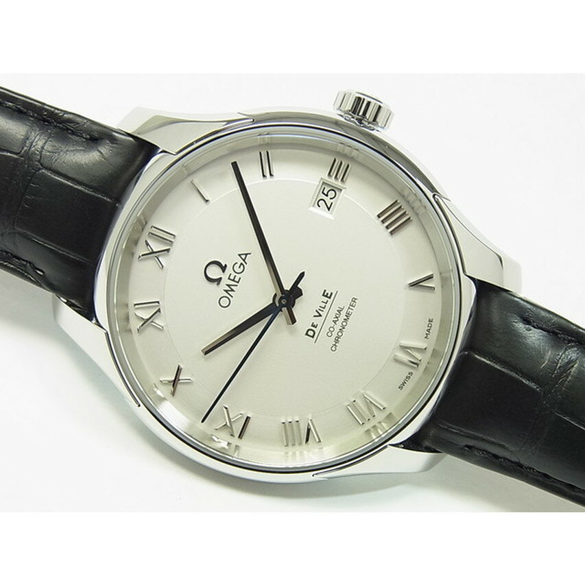 【中古】オメガ（OMEGA)　デ・ヴィル　コーアクシャル　41MM　シルバー　正規品