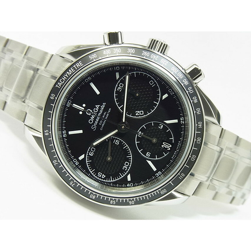 【中古】オメガ（OMEGA)　スピードマスター・レーシング　ブラック　Ref.326.30.40.50.01.001　未使用品