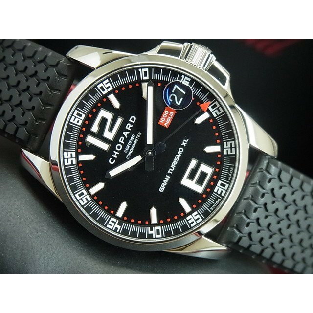 【中古】ショパール（CHOPARD)　ミッレミリア グランツーリズモ XL　REF.16/8997　ラバーベルト