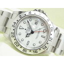 【中古】ロレックス（ROLEX）エクスプローラーII　ホワイト　Ref.16570　ランダム番