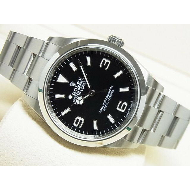 【中古】ロレックス（ROLEX）エクスプローラーI　124270　現行36ミリモデル