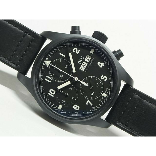 【中古】IWC（アイダブリューシー）パイロットウォッチ クロノグラフ　トリビュート・トゥ・ 3705　世界限定1000本のサムネイル